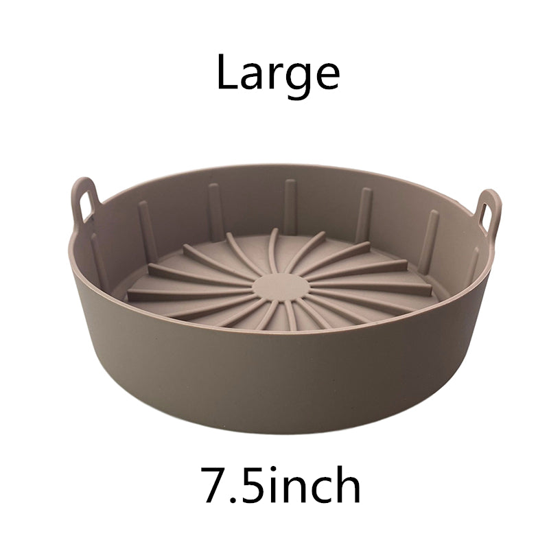 Multifunctional Silicone Pot/Plate for Air Fryers