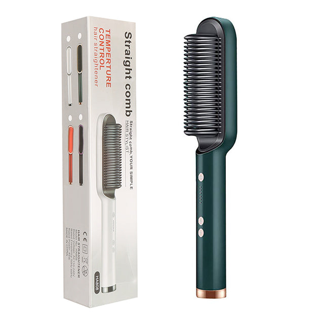 New 2-n-1 Electric Hair Straightening Hot Comb