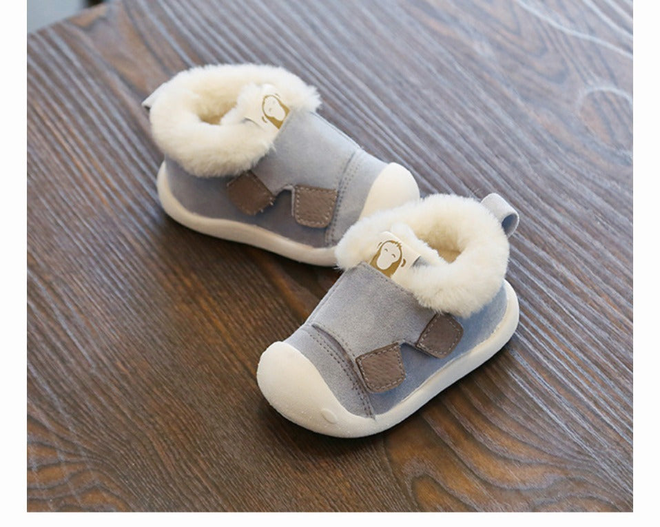 Comfy Toddler Shoes w/Cotton Lining for Warmth by Babywaves