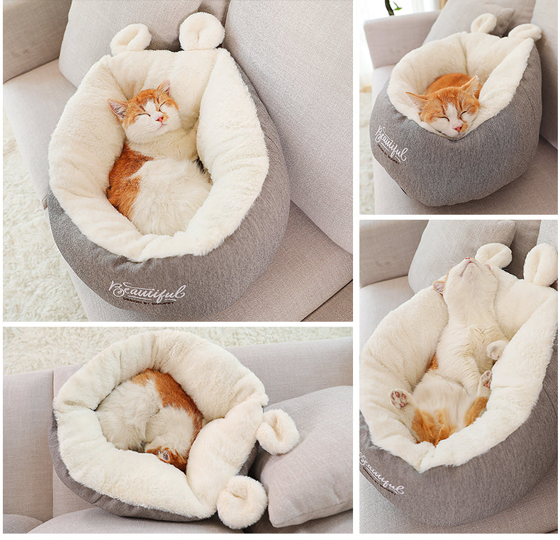 Soft Warming Bed for Small and Medium Size Pets