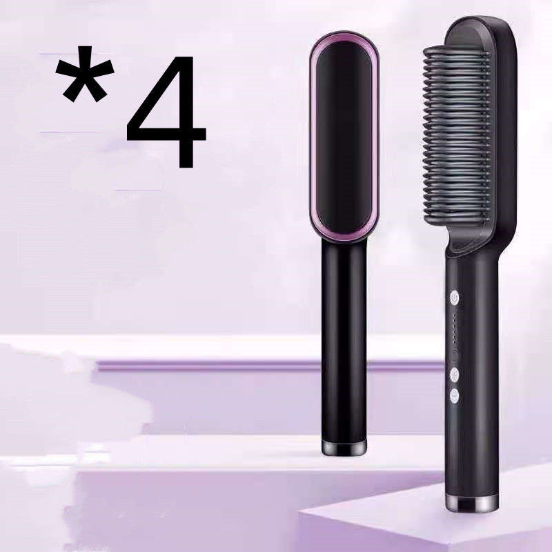 New 2-n-1 Electric Hair Straightening Hot Comb