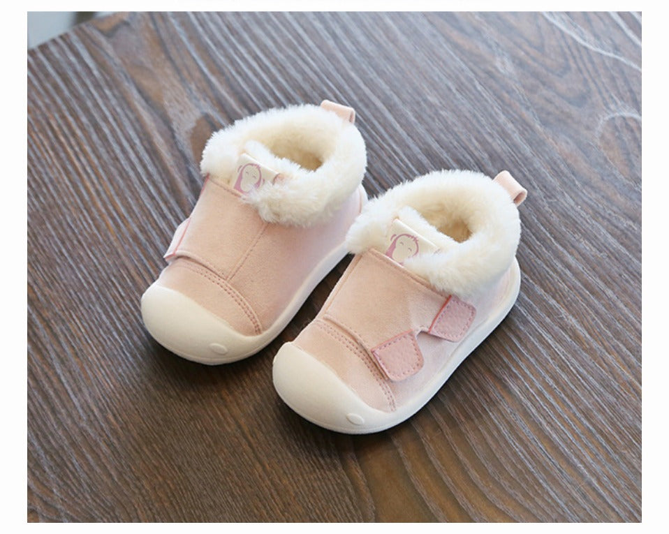 Comfy Toddler Shoes w/Cotton Lining for Warmth by Babywaves