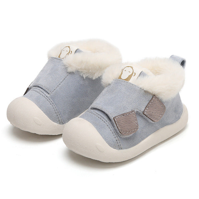 Comfy Toddler Shoes w/Cotton Lining for Warmth by Babywaves