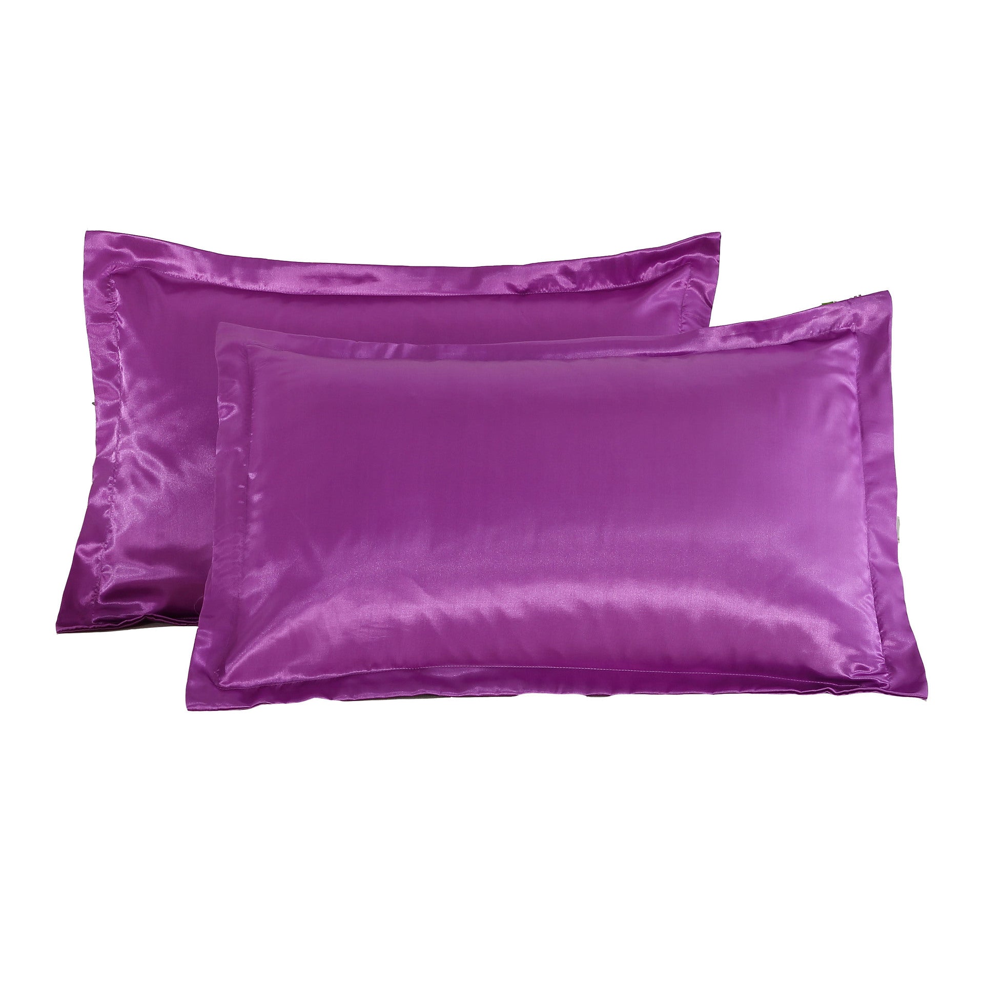 Pure Color Silk Pillowcases