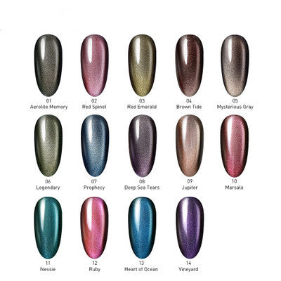 Bright Fingernail Glitter Gel Nail Polish