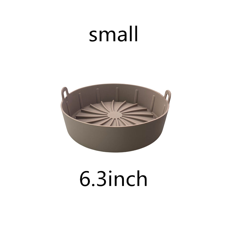 Multifunctional Silicone Pot/Plate for Air Fryers
