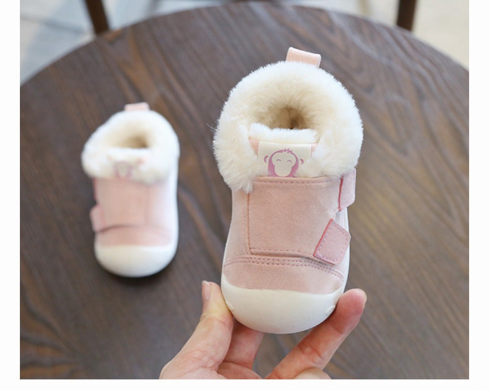 Comfy Toddler Shoes w/Cotton Lining for Warmth by Babywaves