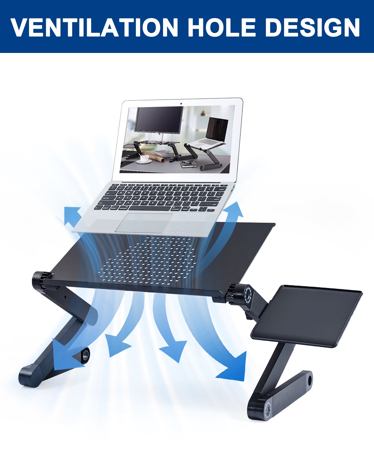 Ergonomic Adjustable Laptop Stand
