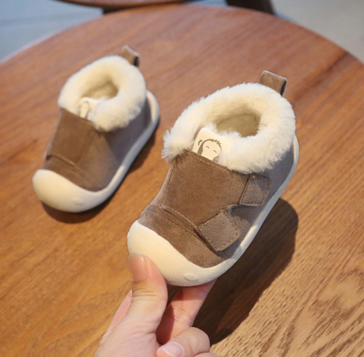Comfy Toddler Shoes w/Cotton Lining for Warmth by Babywaves
