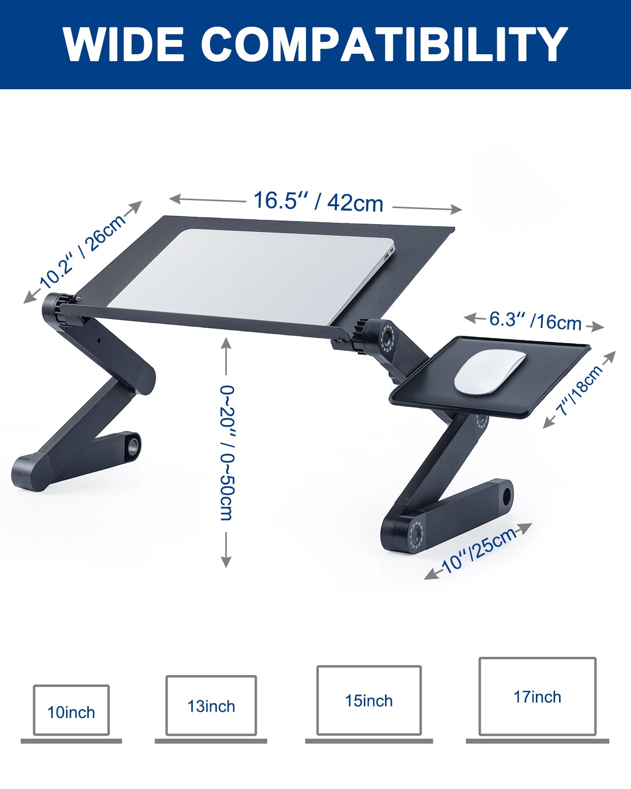 Ergonomic Adjustable Laptop Stand