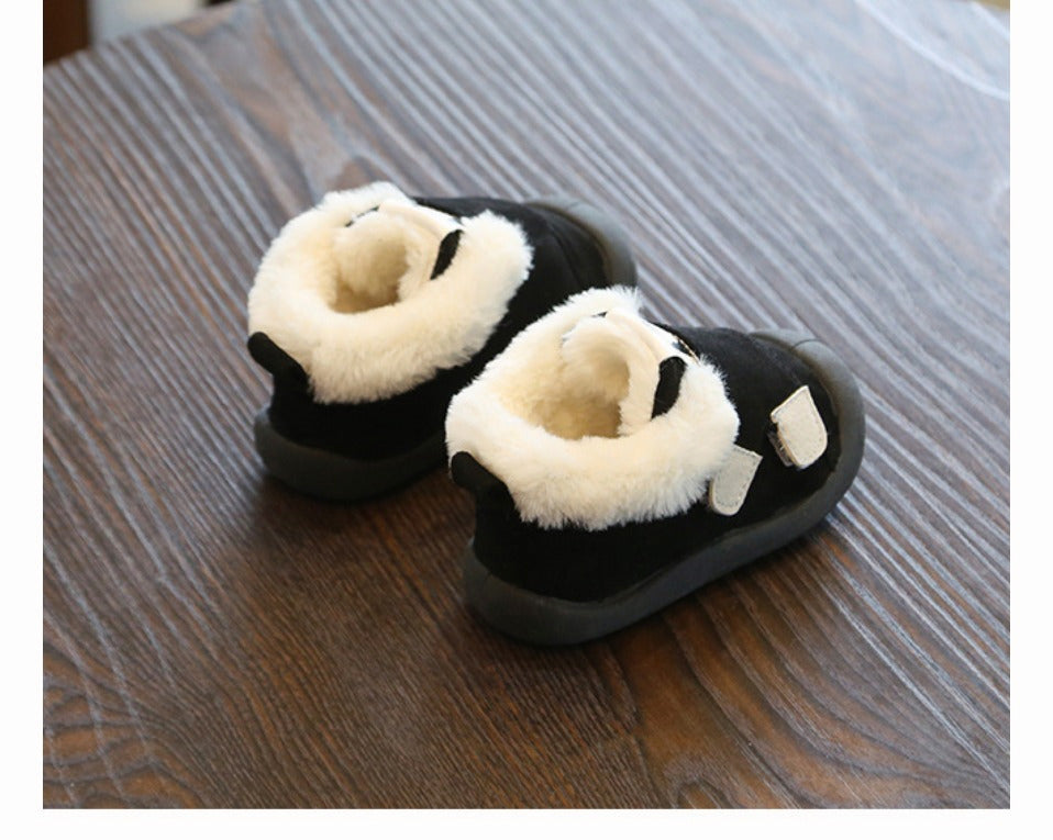 Comfy Toddler Shoes w/Cotton Lining for Warmth by Babywaves