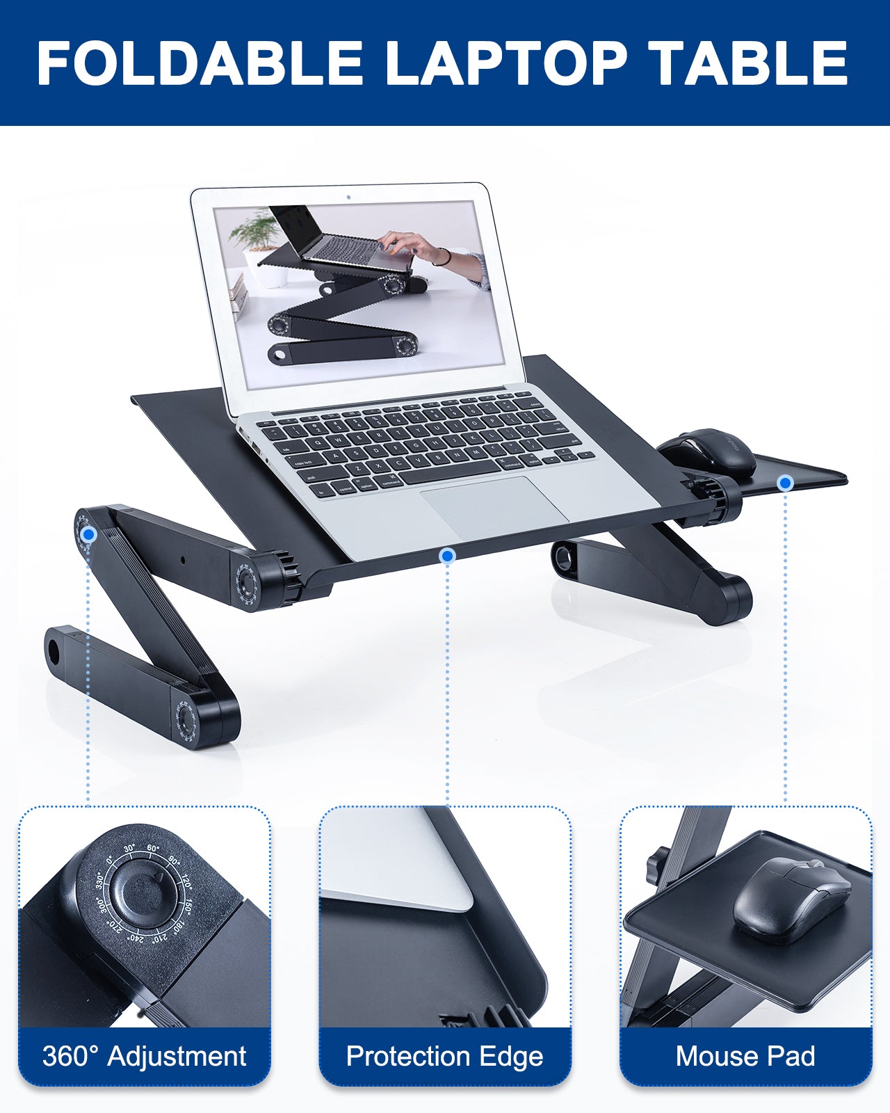 Ergonomic Adjustable Laptop Stand