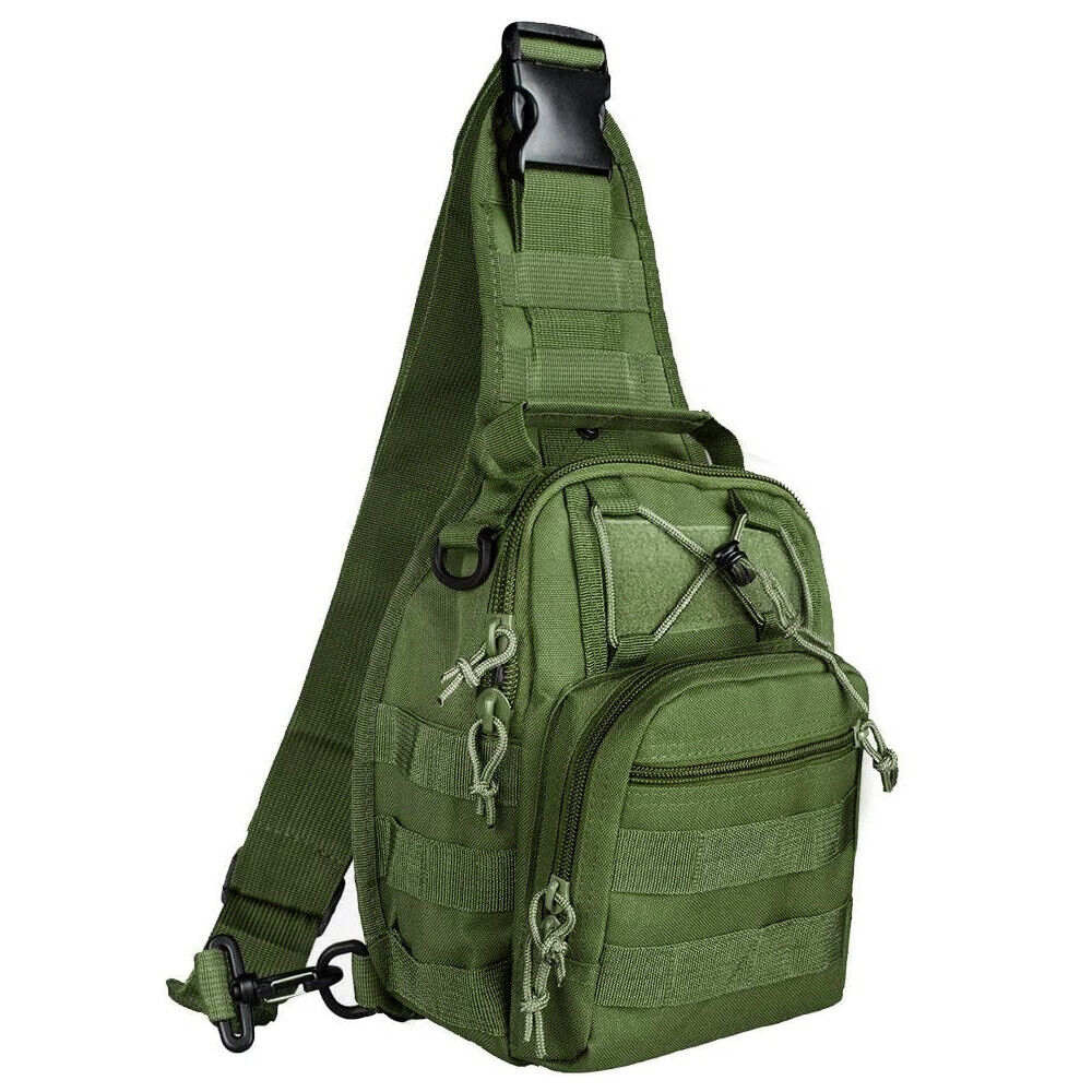 Tactical Sling Chest Military Molle Crossbody & Shoulder Backpack