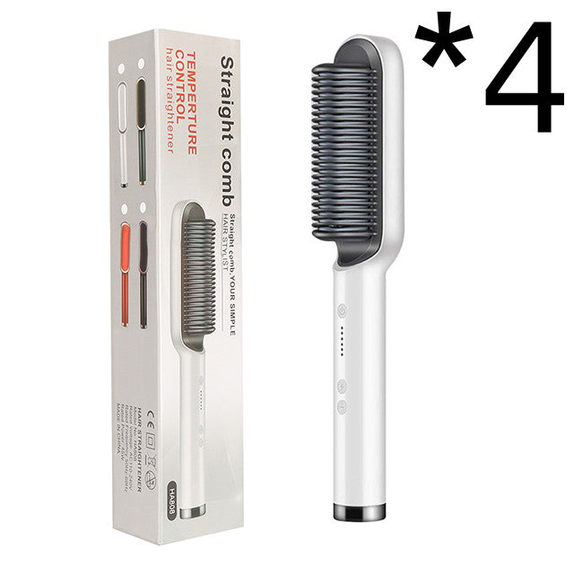 New 2-n-1 Electric Hair Straightening Hot Comb