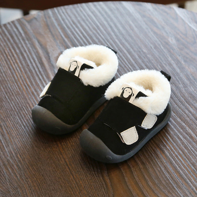 Comfy Toddler Shoes w/Cotton Lining for Warmth by Babywaves