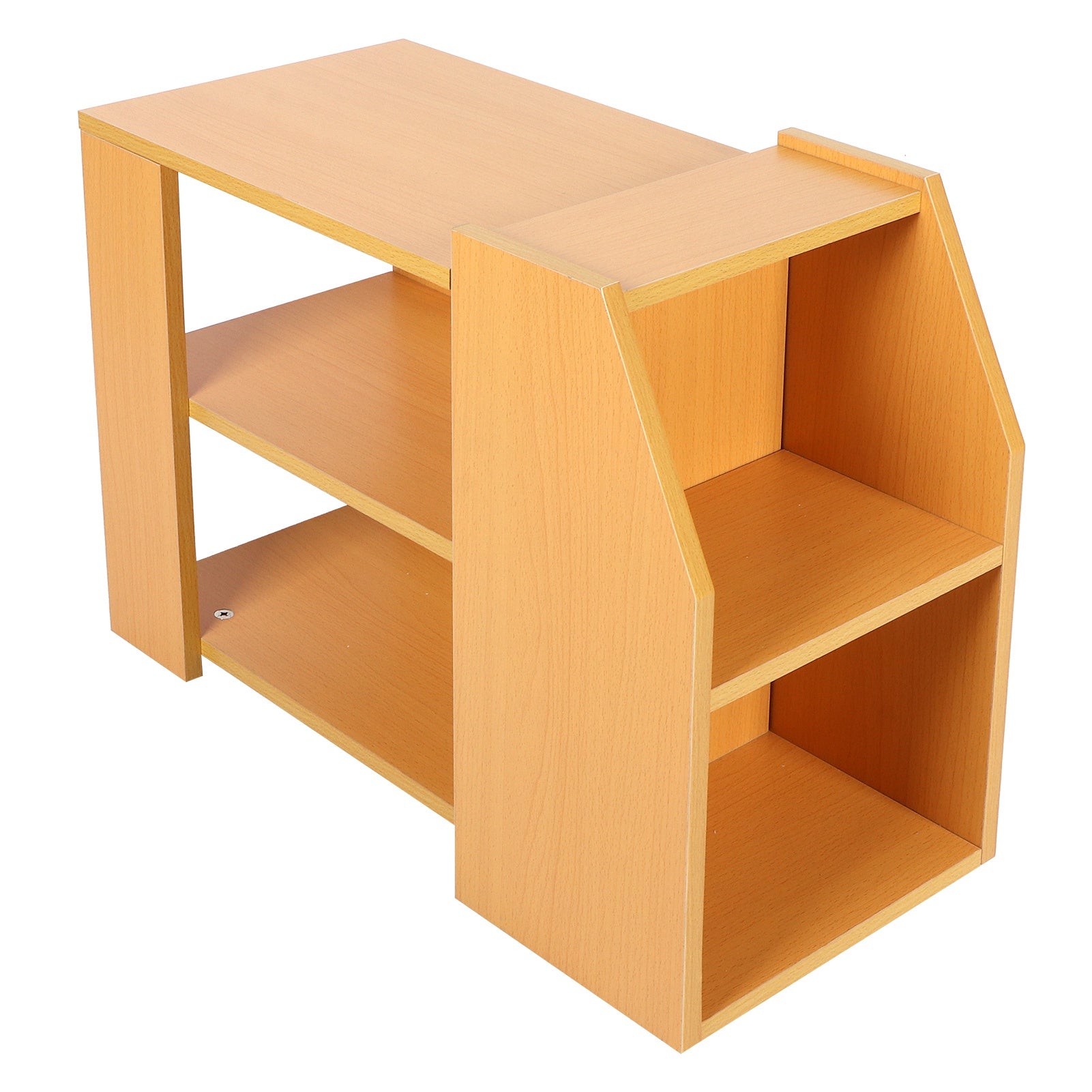 3-Tier Mini Side Table and Bookshelf