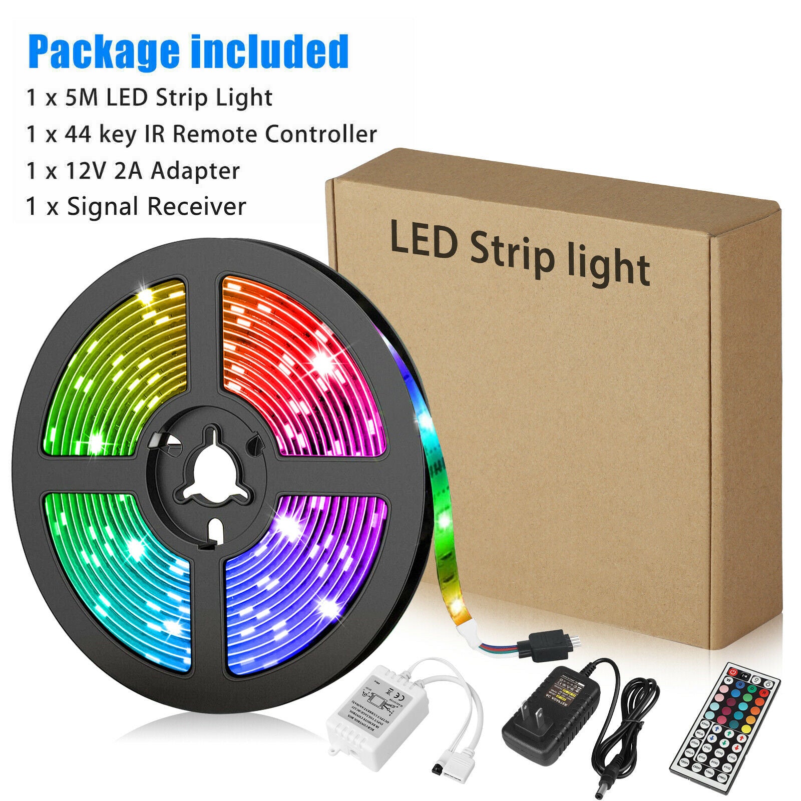 LED Waterproof Strip Lights (16.4 ft)