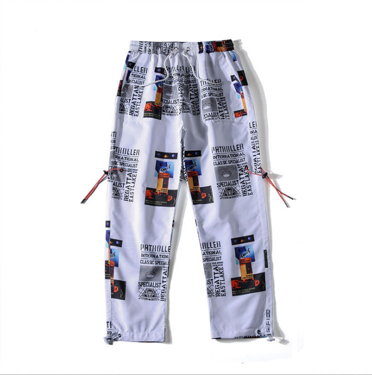 Loose Sports Beam Pants
