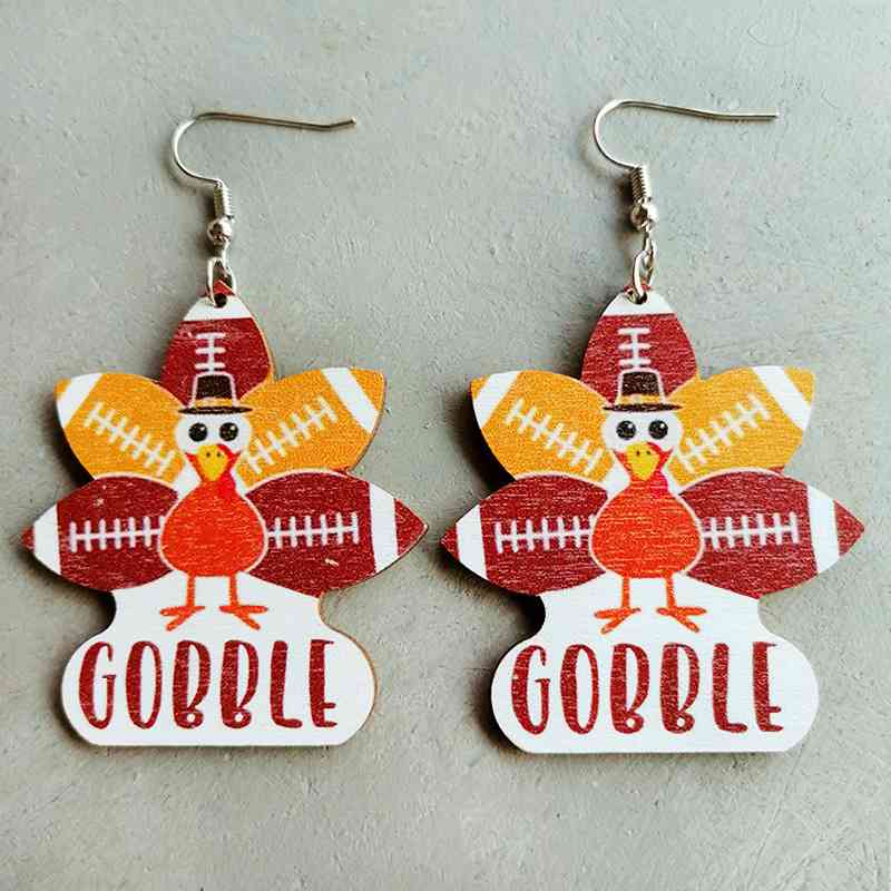Turkey Drop Earrings
