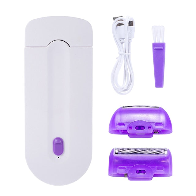 Professional Painless Hair Removal Kit w/Laser Touch Epilator
