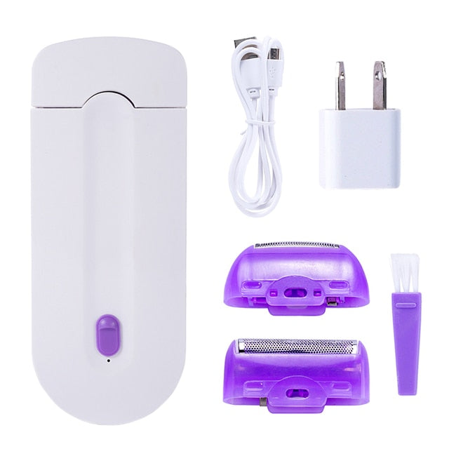 Professional Painless Hair Removal Kit w/Laser Touch Epilator