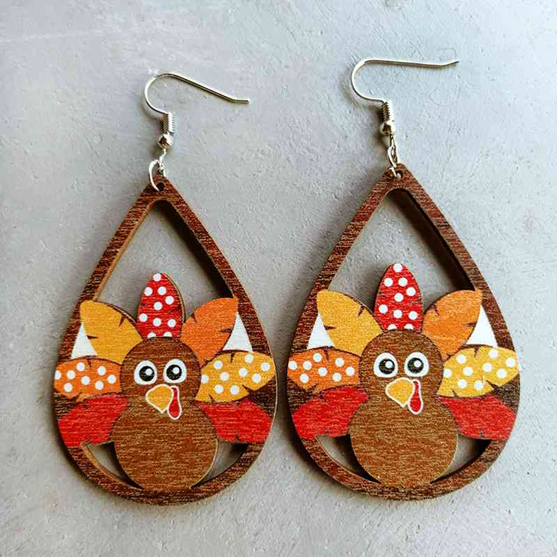 Turkey Drop Earrings