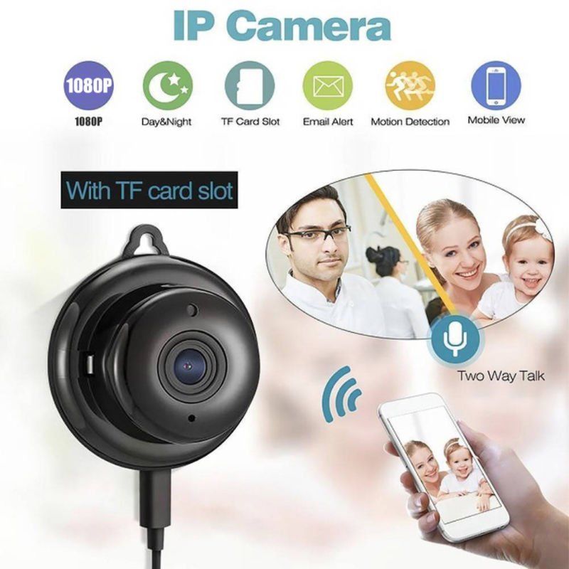Mini Wi-Fi Hidden Wireless IP Camera (HD 1080P)