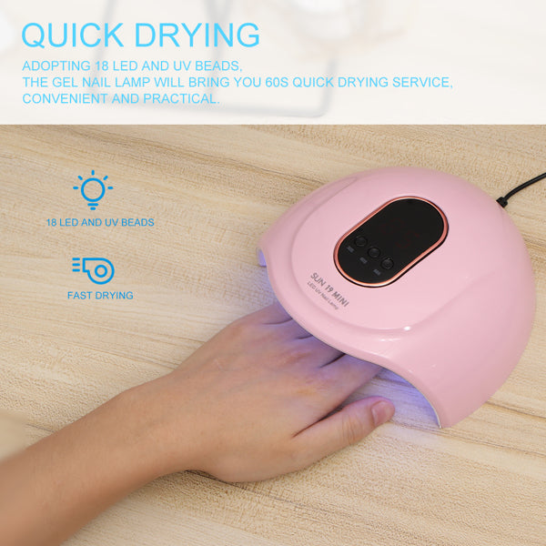 Portable Gel Nail Drying Lamp