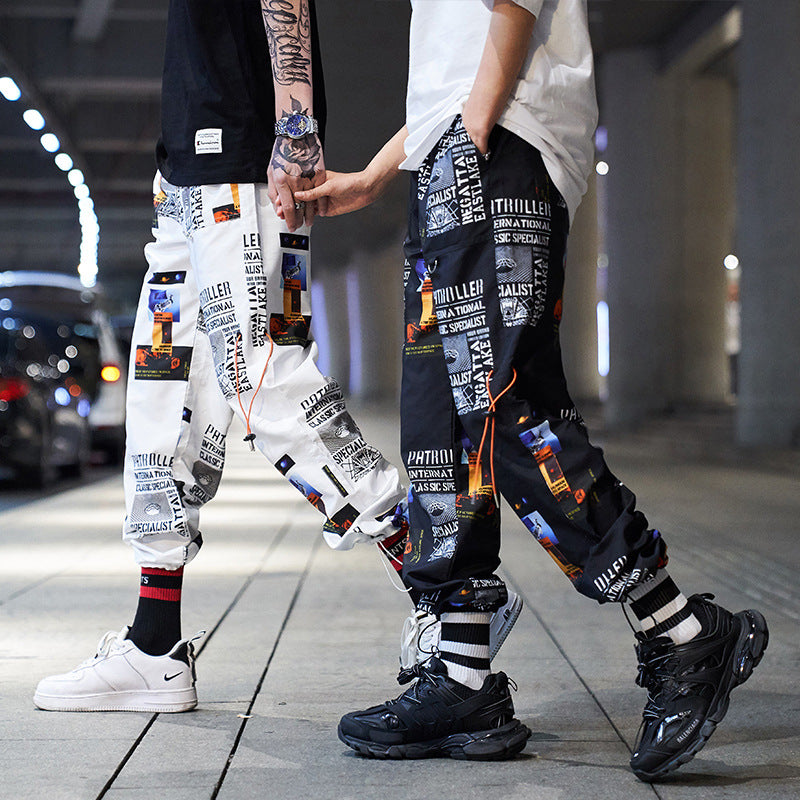 Loose Sports Beam Pants