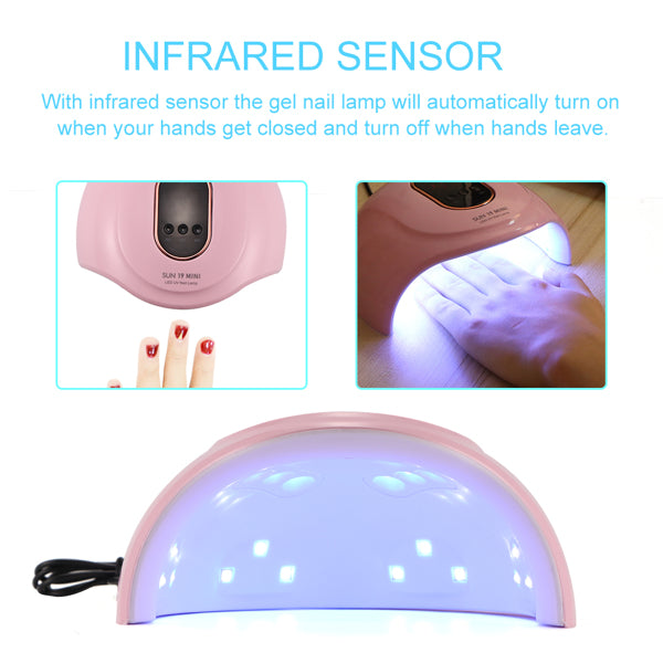 Portable Gel Nail Drying Lamp