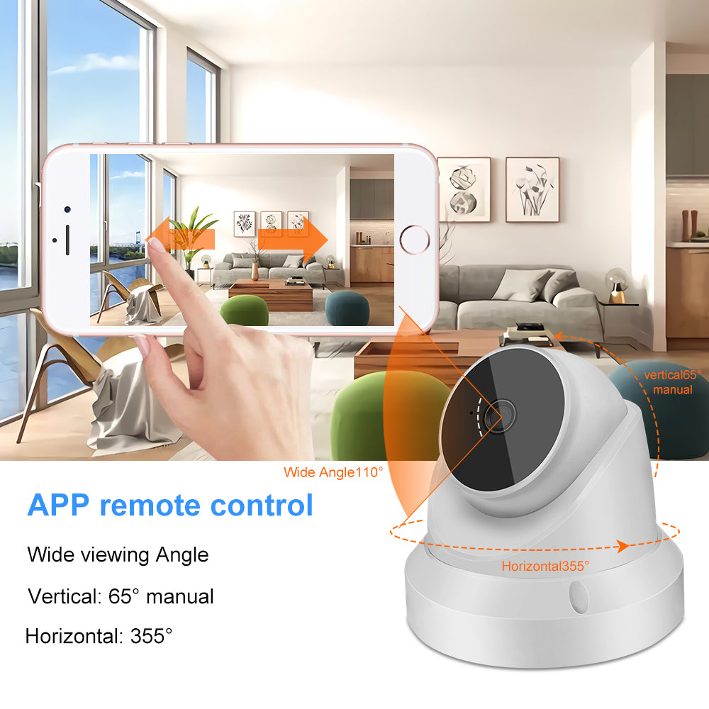 Baby Monitor Home Security Camera w/Wi-Fi