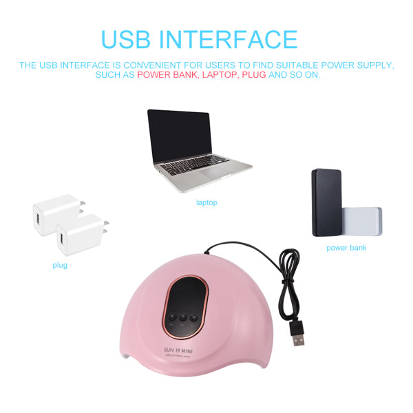 Portable Gel Nail Drying Lamp