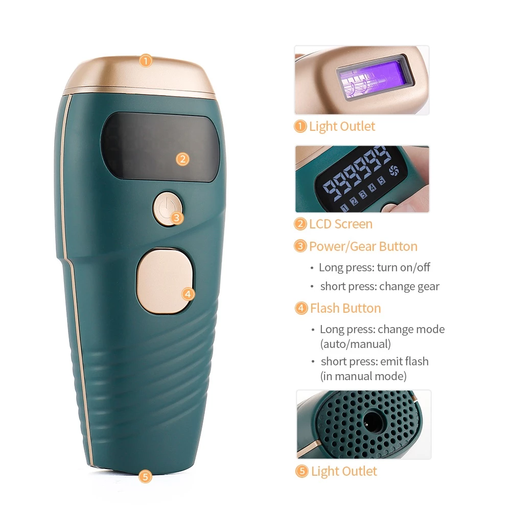 IPL Laser Epilator Painless Hair Remover