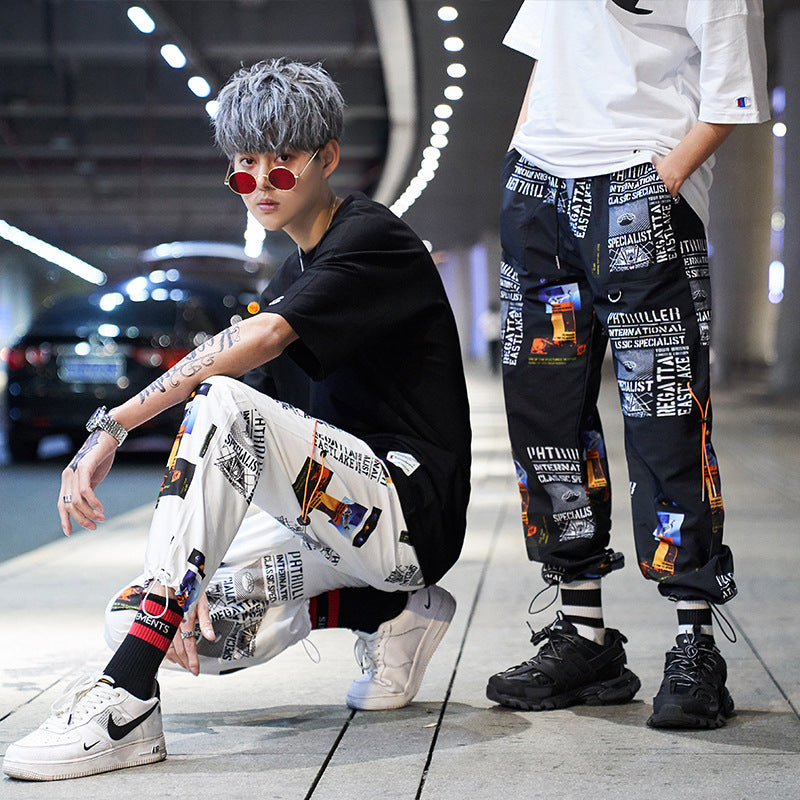 Loose Sports Beam Pants