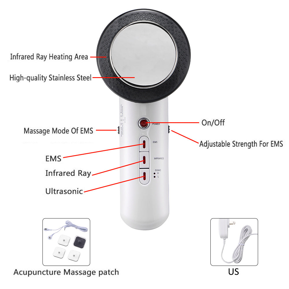 Ultrasound Body Slimming and Face Lift Massager