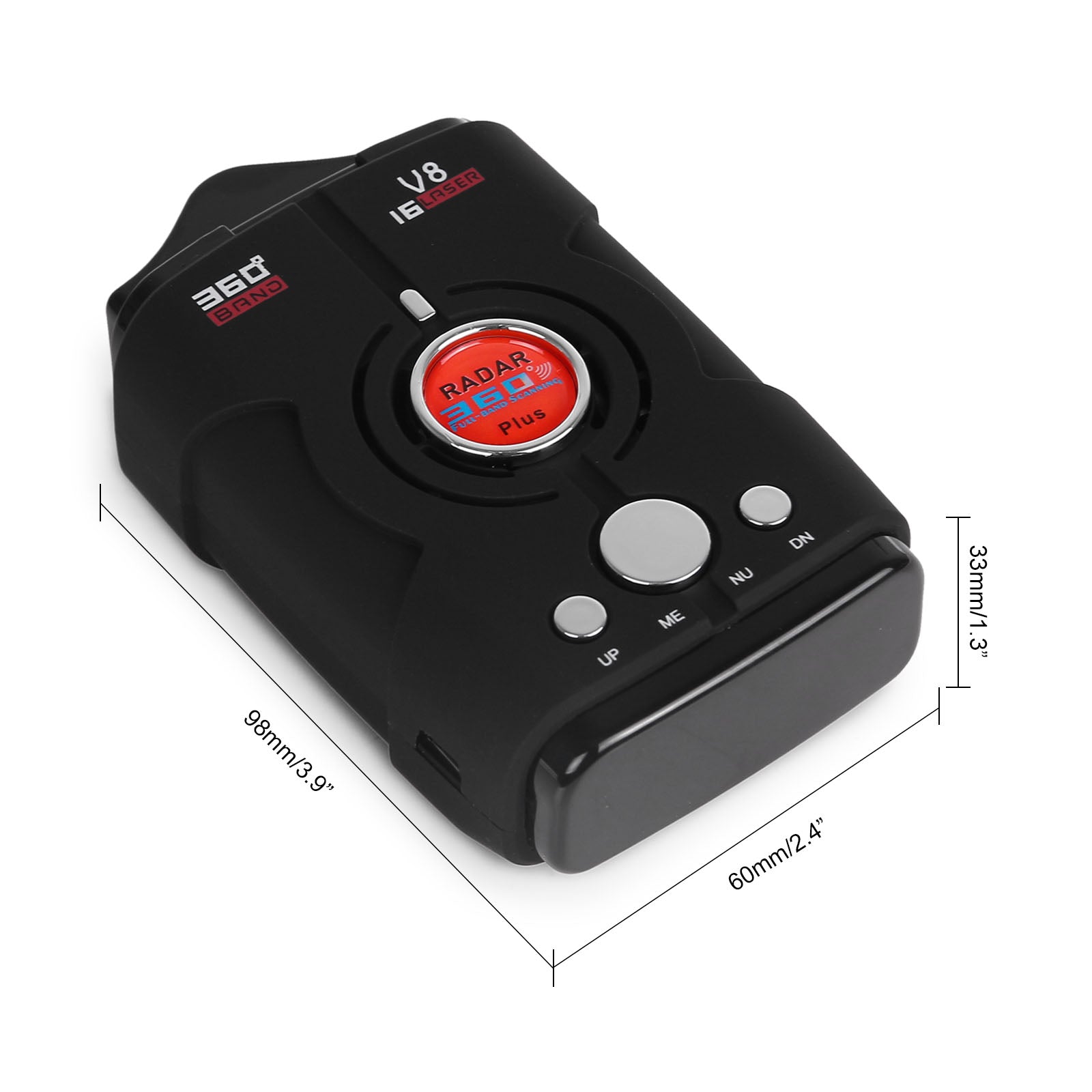 Car Radar Speed Detector (V8)