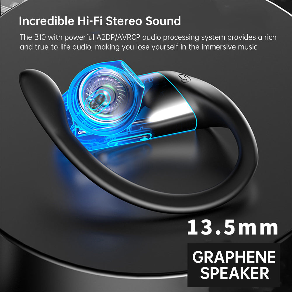 Smart Control Bluetooth, Wireless, TWS Stereo Earbuds w/LED Display