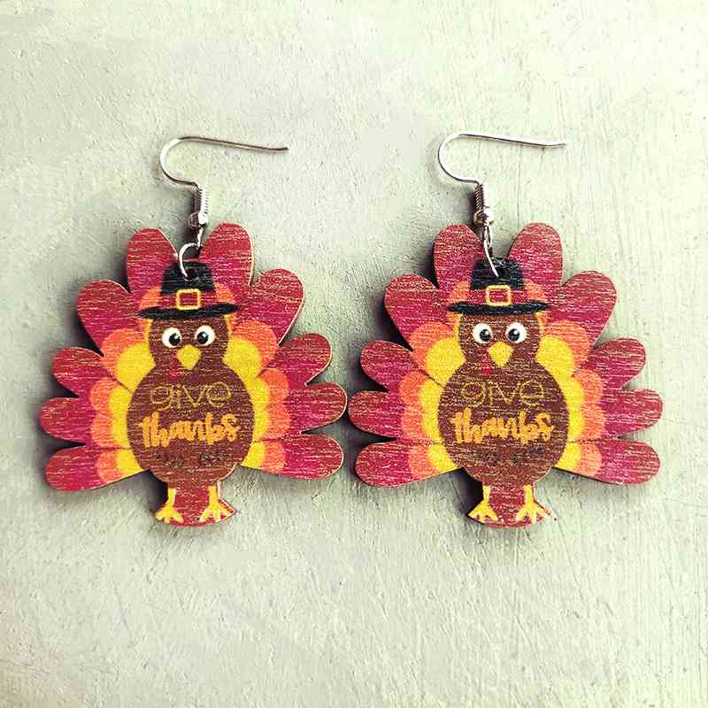Turkey Drop Earrings