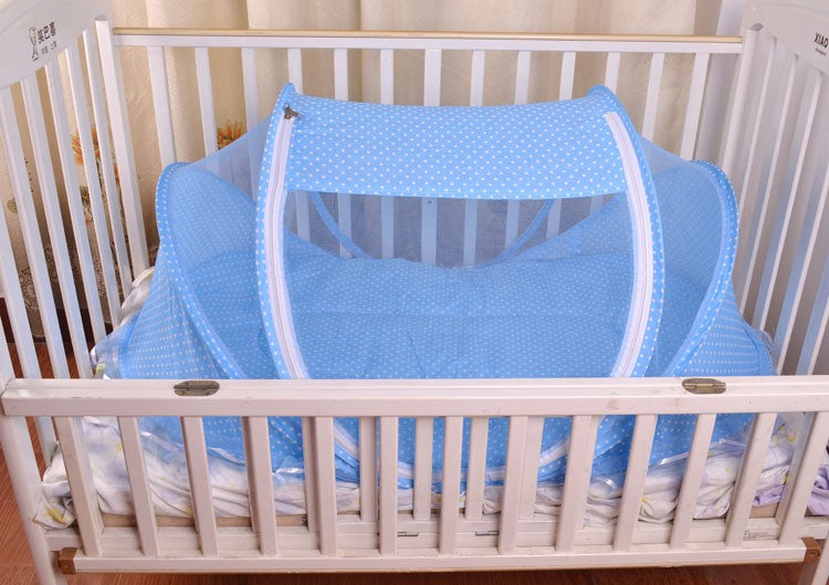 Foldable  Baby Bed Net With Pillow Net 2pieces Set
