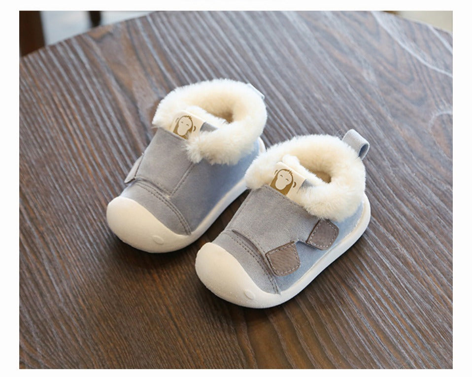 Comfy Toddler Shoes w/Cotton Lining for Warmth by Babywaves