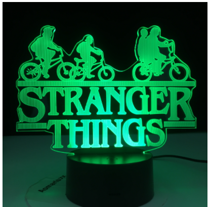 "Stranger Things" Touch & Remote-Control LED Lamps