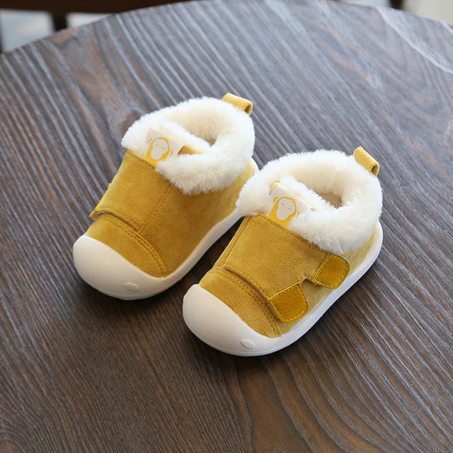 Comfy Toddler Shoes w/Cotton Lining for Warmth by Babywaves