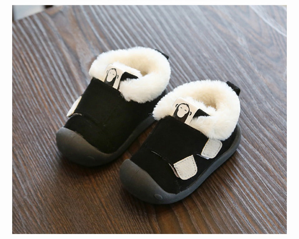 Comfy Toddler Shoes w/Cotton Lining for Warmth by Babywaves