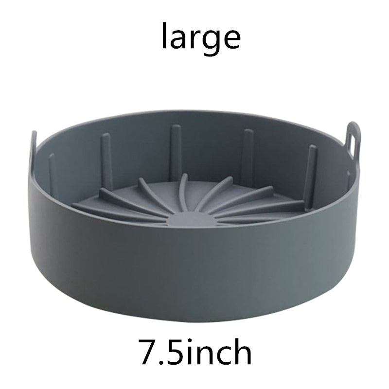 Multifunctional Silicone Pot/Plate for Air Fryers