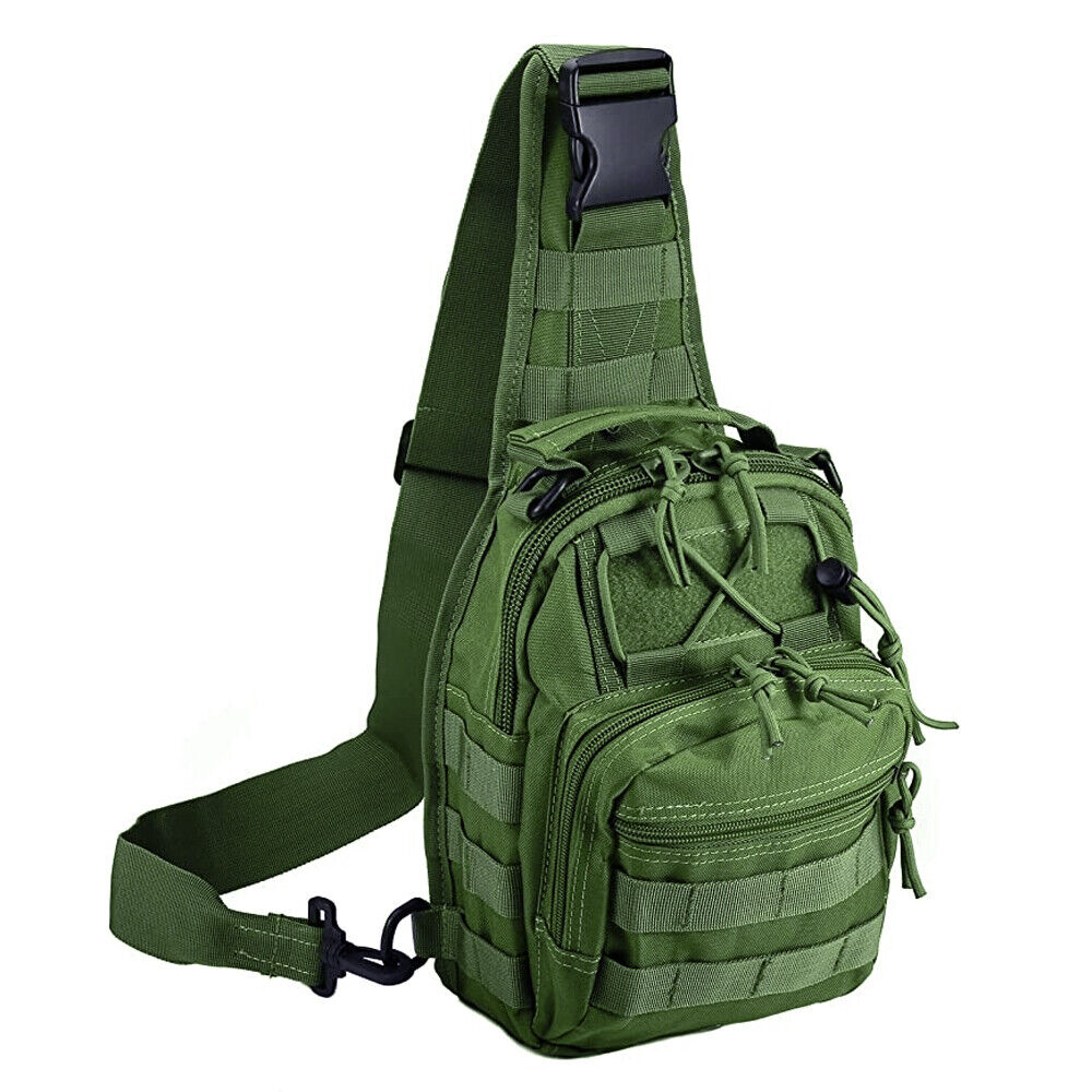 Tactical Sling Chest Military Molle Crossbody & Shoulder Backpack