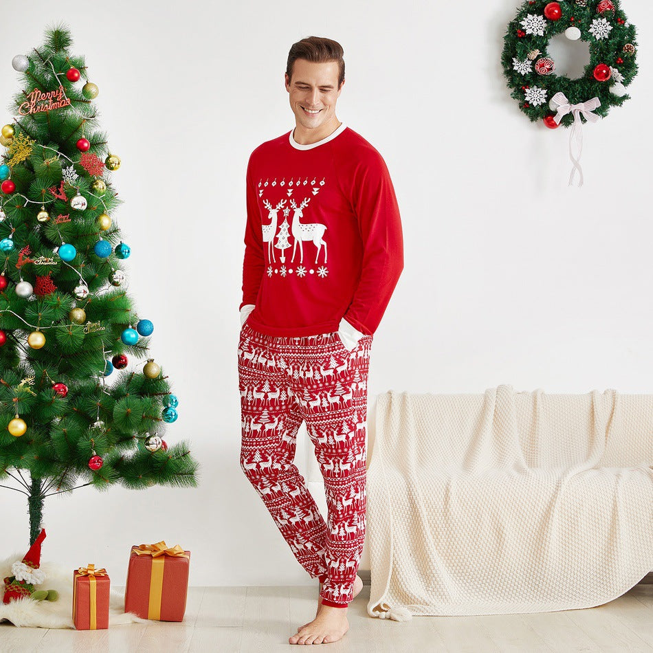 Holiday Print Matching Parent/Child Pajama Sets