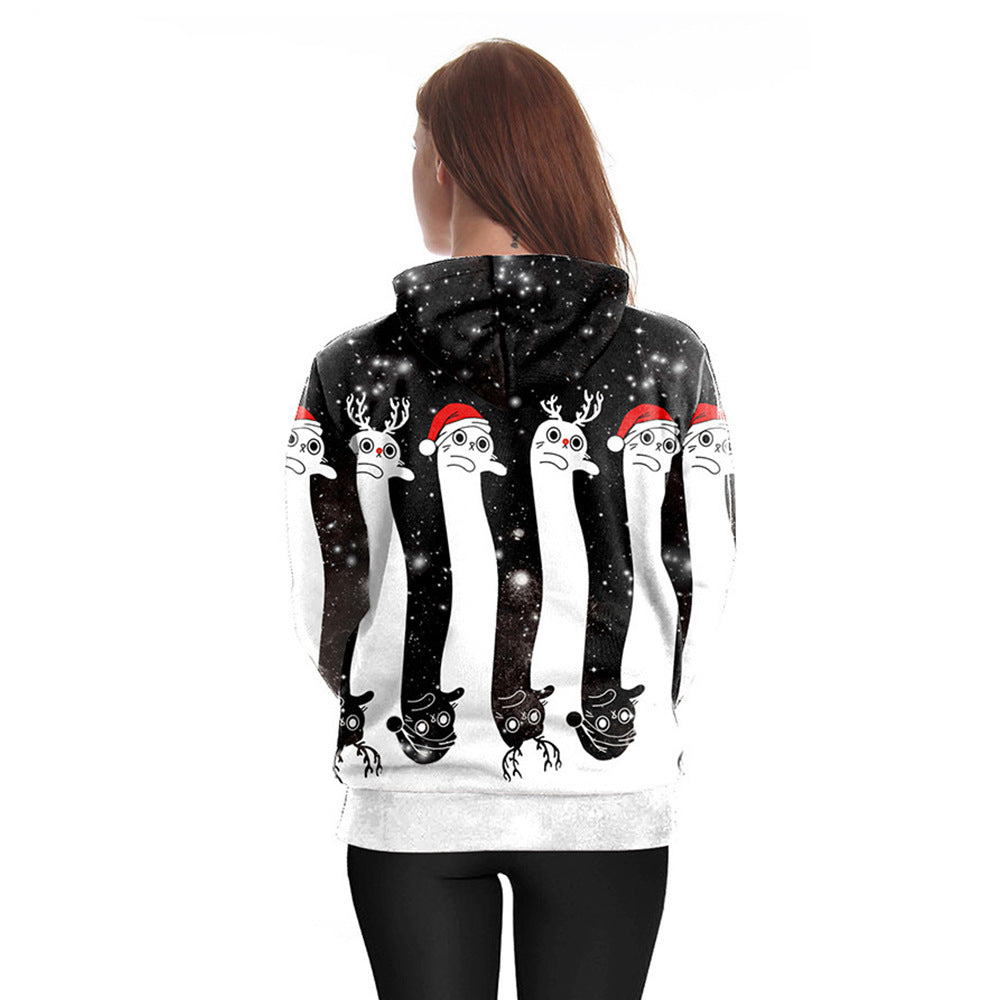 Unisex 3-D Digital Printed Christmas Sweater
