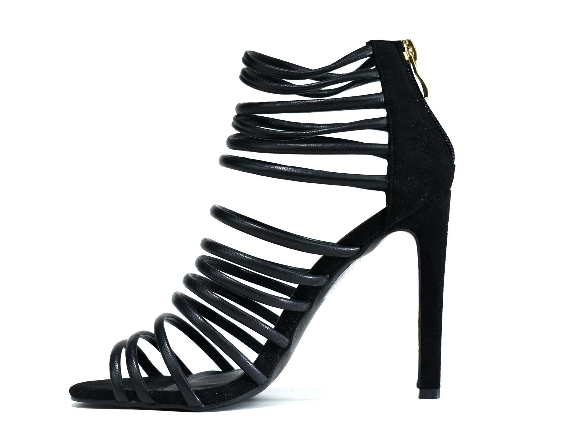 Stylish Women's 3" Heels (Black)