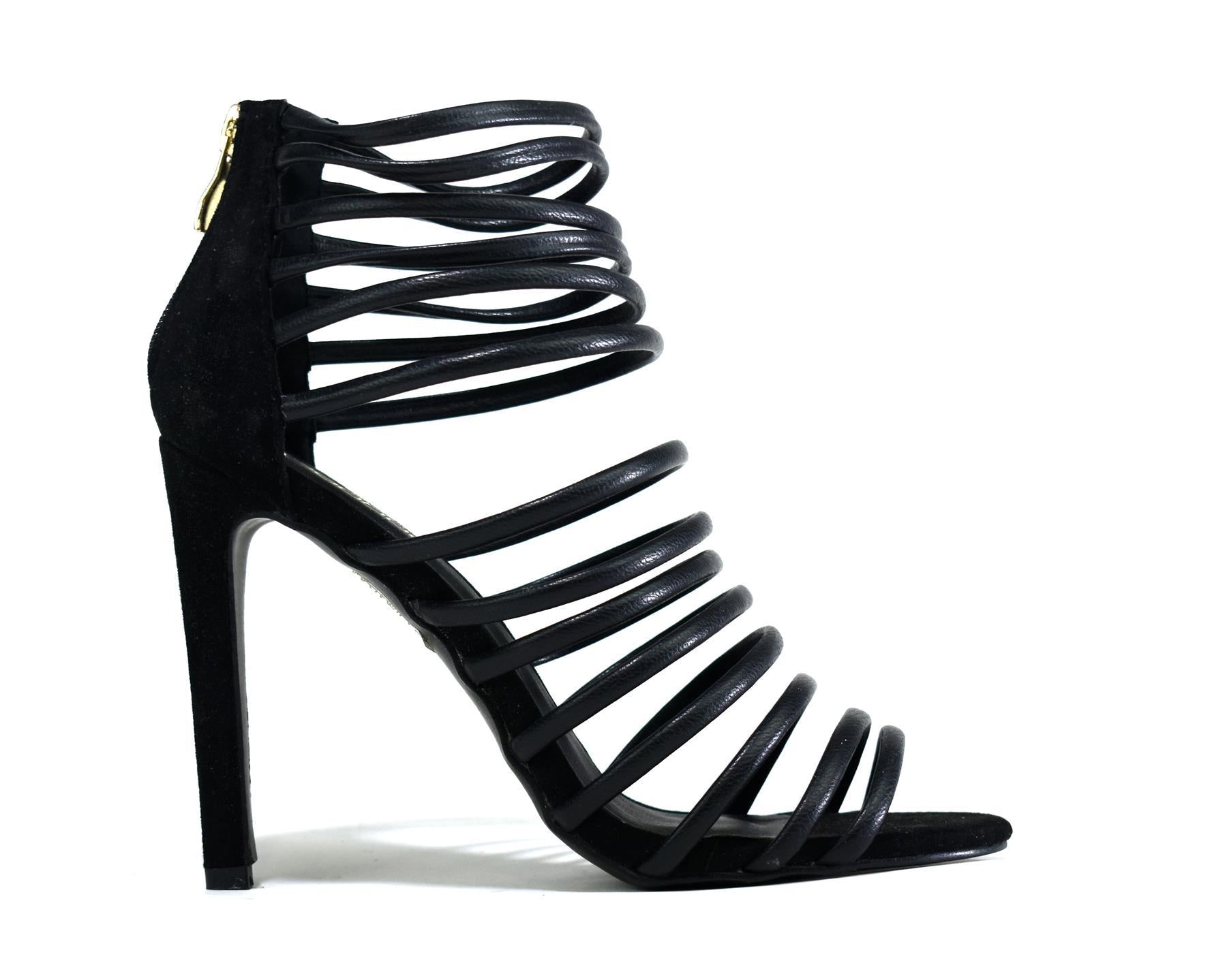 Stylish Women's 3" Heels (Black)