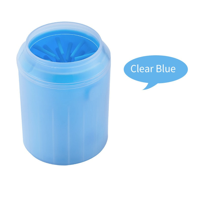 Pet Paw Washer Cup w/Silicone Cleaning Brushes